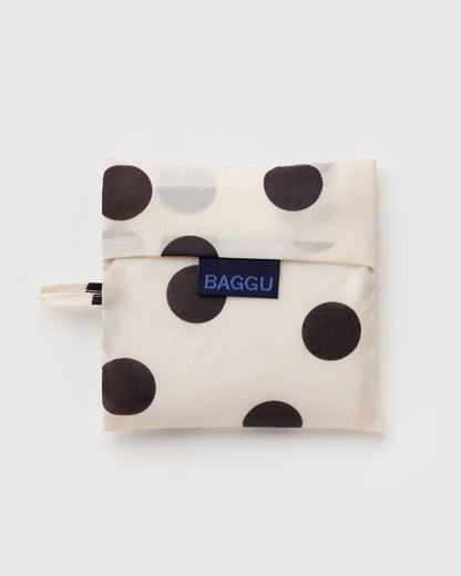 Szoperka Standard - Cream and Black Polka Dot - Baggu