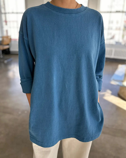 Sunday Tee longsleeve ocean