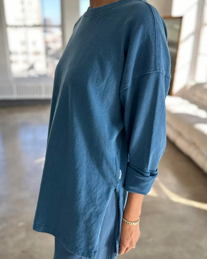 Sunday Tee longsleeve ocean