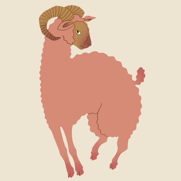 Grafika Zodiak - Baran