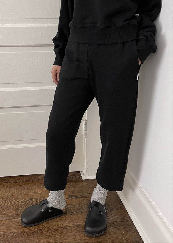 Spodnie bawełniane Barrel Joggers black