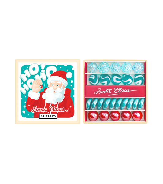 Szklane kulki - Santa Claus Marbles Small Box - Billes & Co