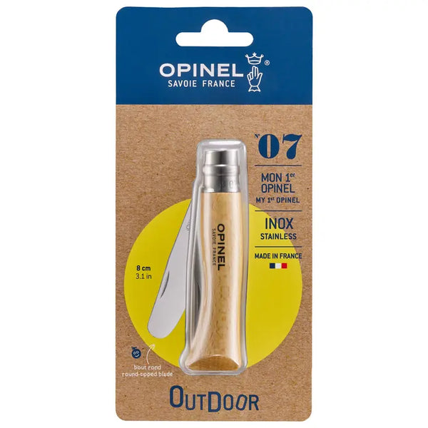 Nóż My First Opinel 07 Blister Natural