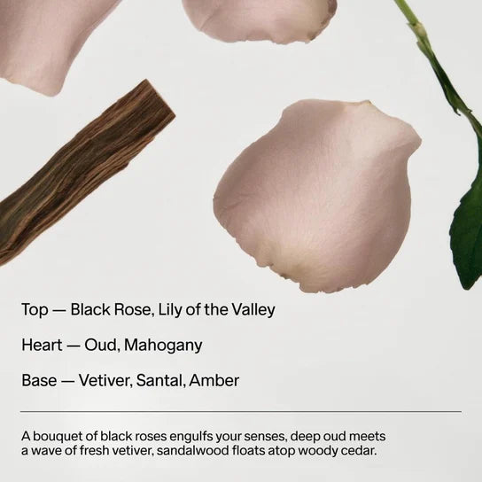 Mgiełka do Ciała Black Rose & Oud