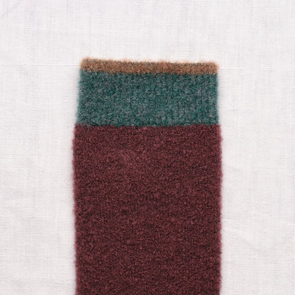 Skarpety Mousse merino porto