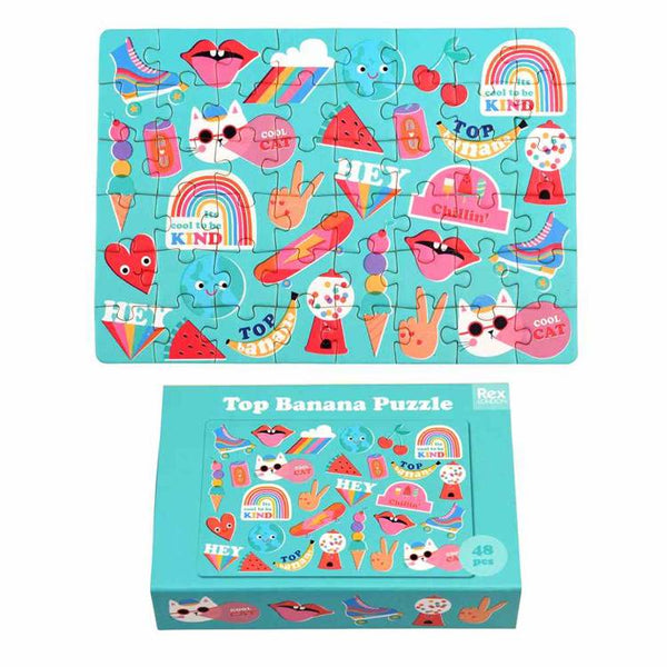 Mini Puzzle 48 el. - Top Banana