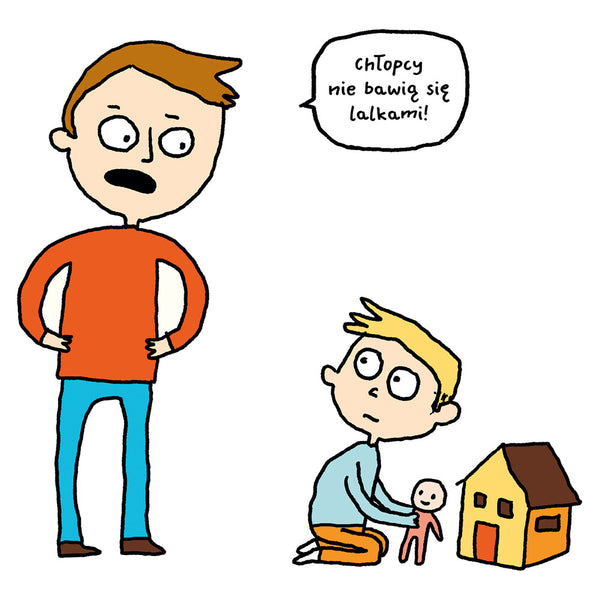 Błękit? Róż? Ty i już! / Elise Gravel