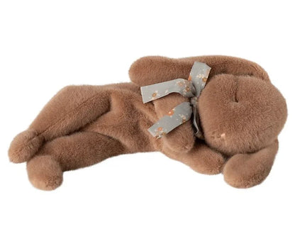 Pluszowy śpiący króliczek mały soft brown - Maileg