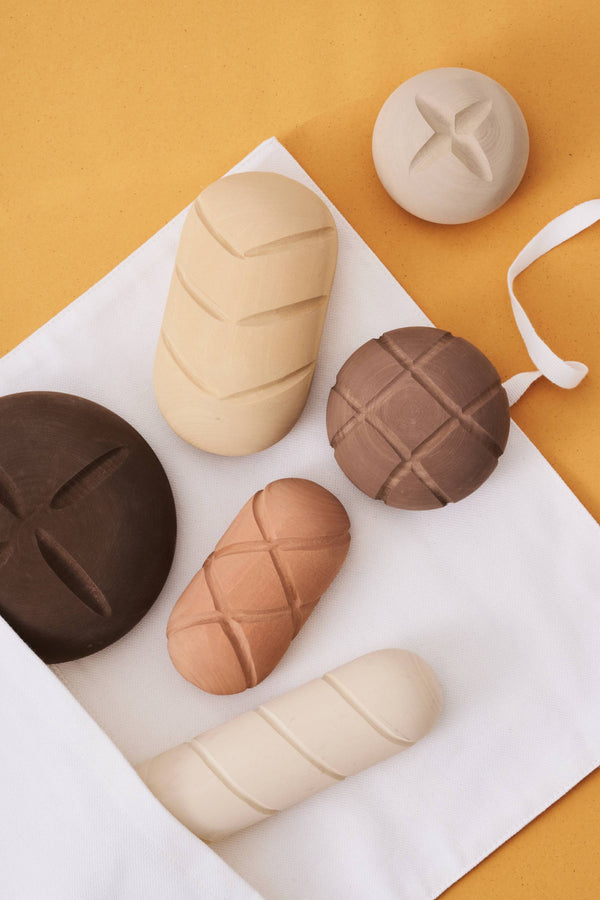 Klocki z drewna Pieczywo