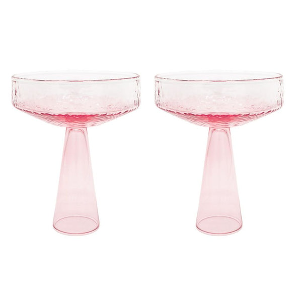 Kieliszki Claude Coupe pink 2 szt.