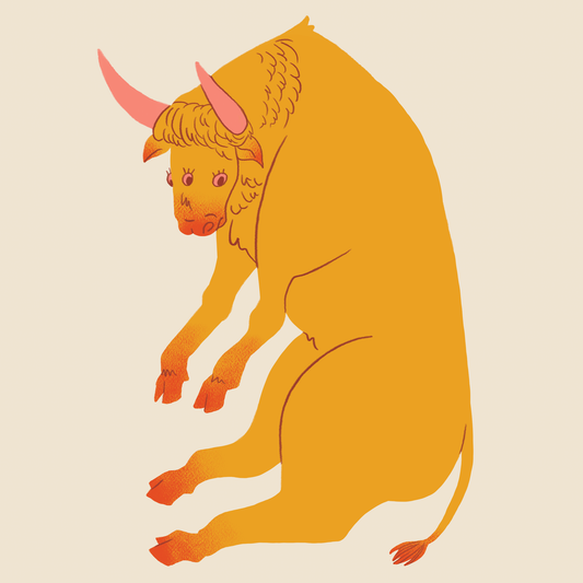 Grafika Zodiak - Byk