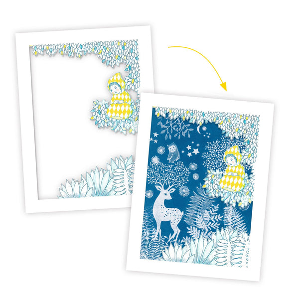 Zestaw Artystyczny Cyjanotypia - Noc