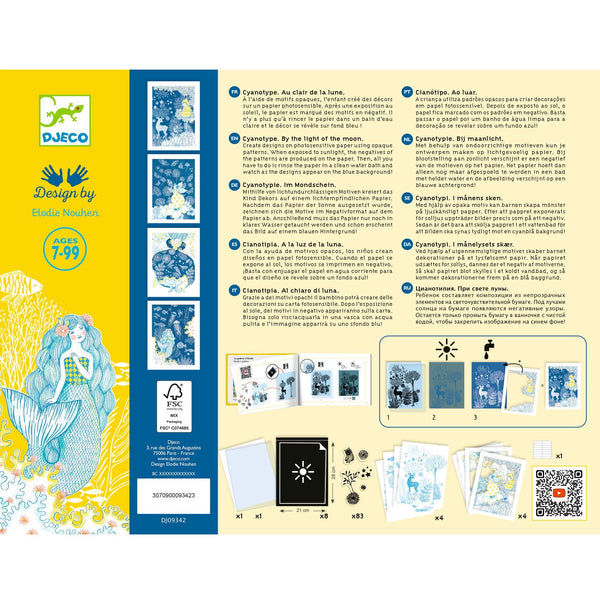 Zestaw Artystyczny Cyjanotypia - Noc