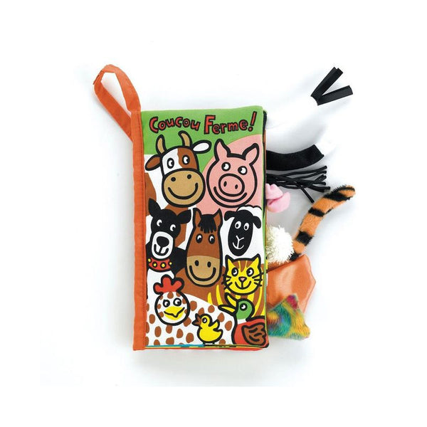 Książeczka sensoryczna Coucou Ferme! Jellycat