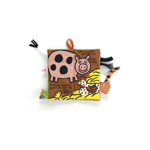 Książeczka sensoryczna Coucou Ferme! Jellycat