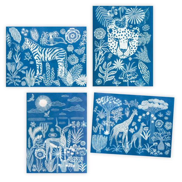 Zestaw Artystyczny Cyjanotypia - Sawanna