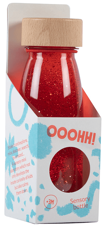 Butelka Sensoryczna Float Czerwona