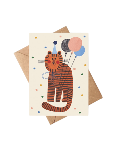 Kartka Party Tiger