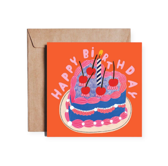 Kartka Birthday Cake