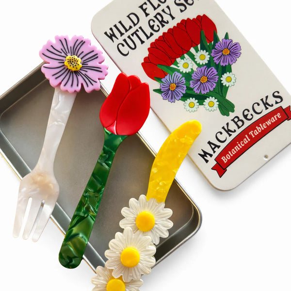 MackBecks zestaw sztućców WildFlower