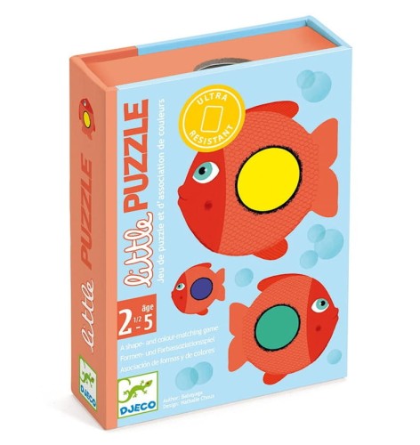 Gra karciana dla maluchów Little Puzzle