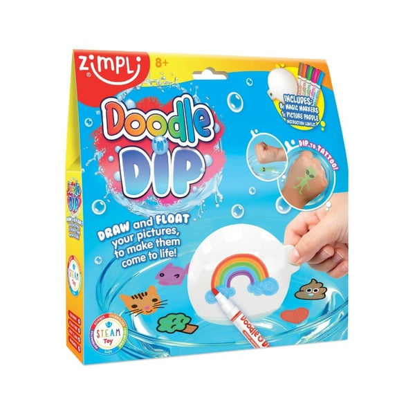 Zestaw Tatuaży do Wody + Flamastry