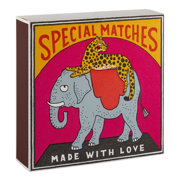 Zapałki Elephant and Cheetah