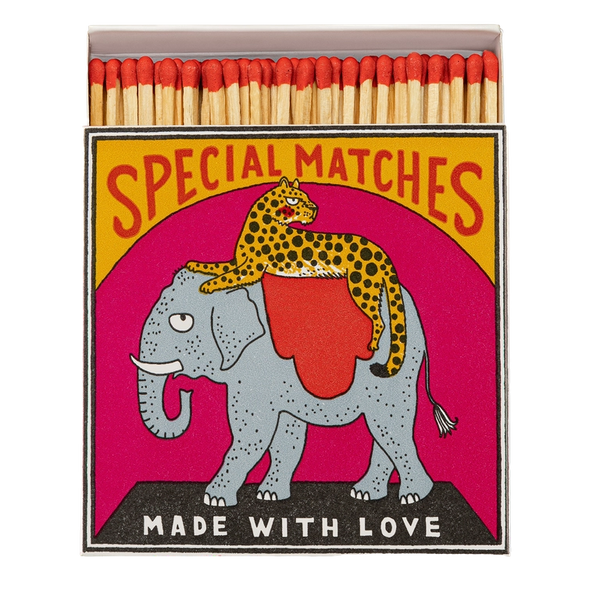 Zapałki Elephant and Cheetah