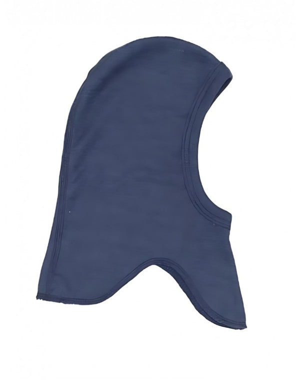 Balaklawa Dziecięca z Wełny Merino i Jedwabiu navy blue