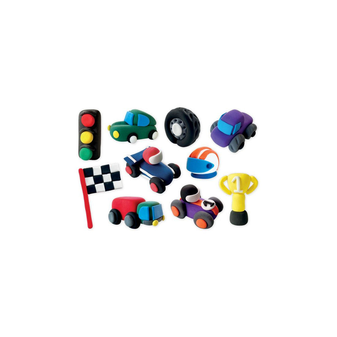 Glina Auta Clay and Play - Floss & Rock