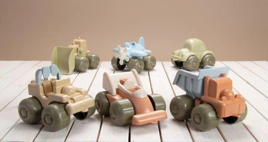 Bioplastic Pojazdy - Samolot i Garbus