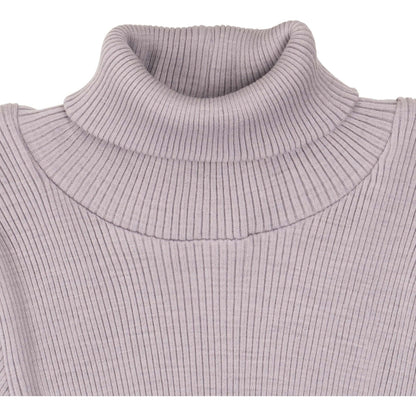 Golf z wełny merino Alf ice rose