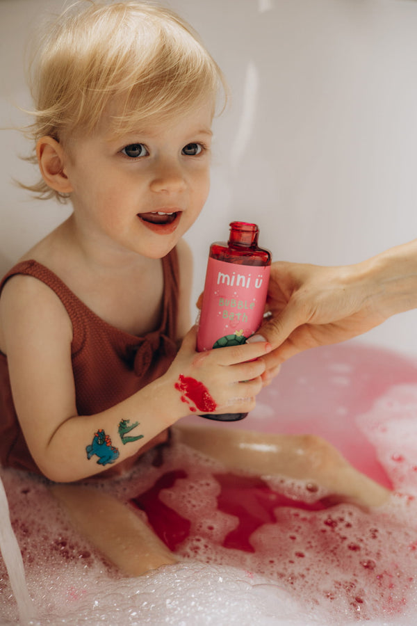 Naturalny Płyn Bąbelkowy do Kąpieli dla Dzieci - Winogrono