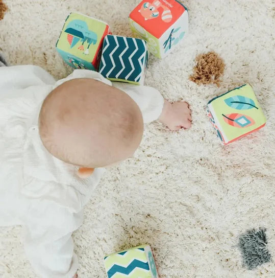 Zestaw Miękkich Kostek Grzechotek