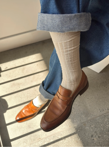 His Socks MC Cotton Porcelain