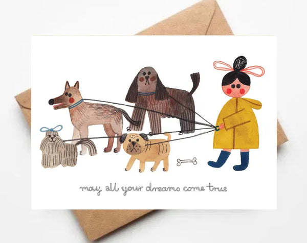 Kartka Dog Walker