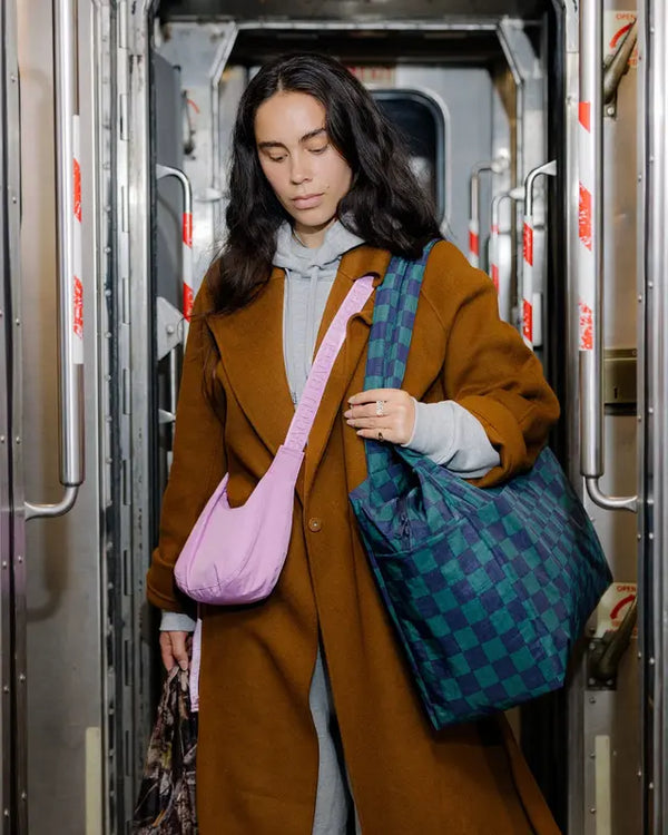 Torba Crescent Bag peony nylon small Baggu