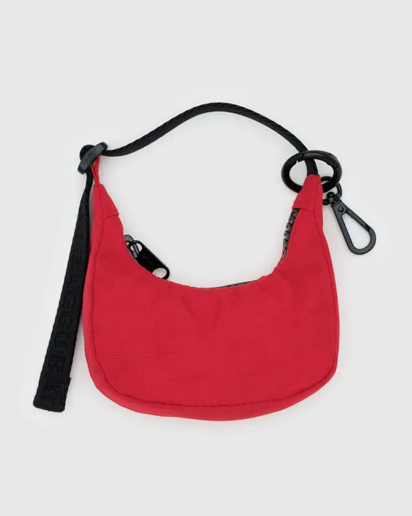 Brelok Crescent Bag Charm candy apple Baggu