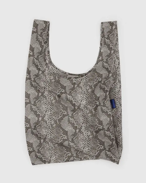 Szoperka Reusable Bag pear navy check Baggu