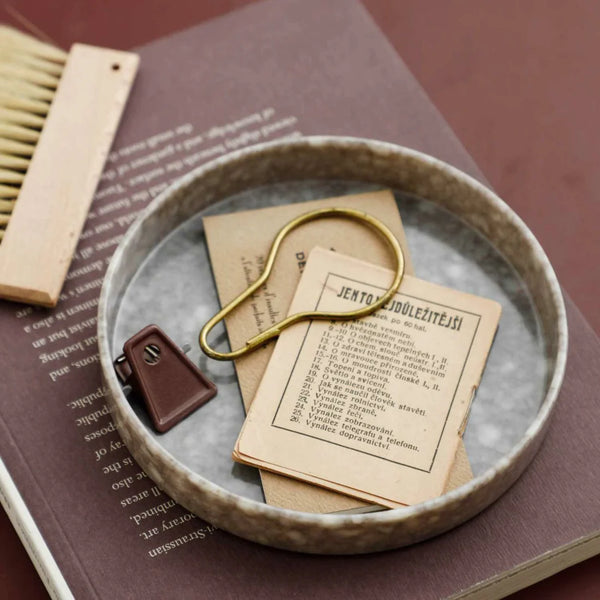 Okrągła Taca M - Ivory