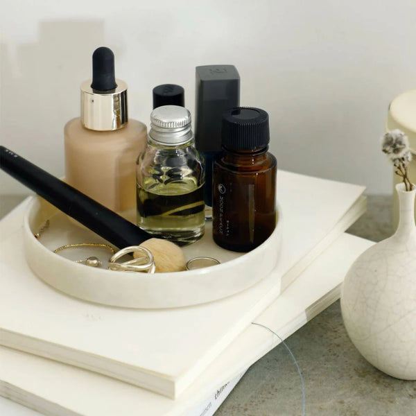 Okrągła Taca M - Ivory