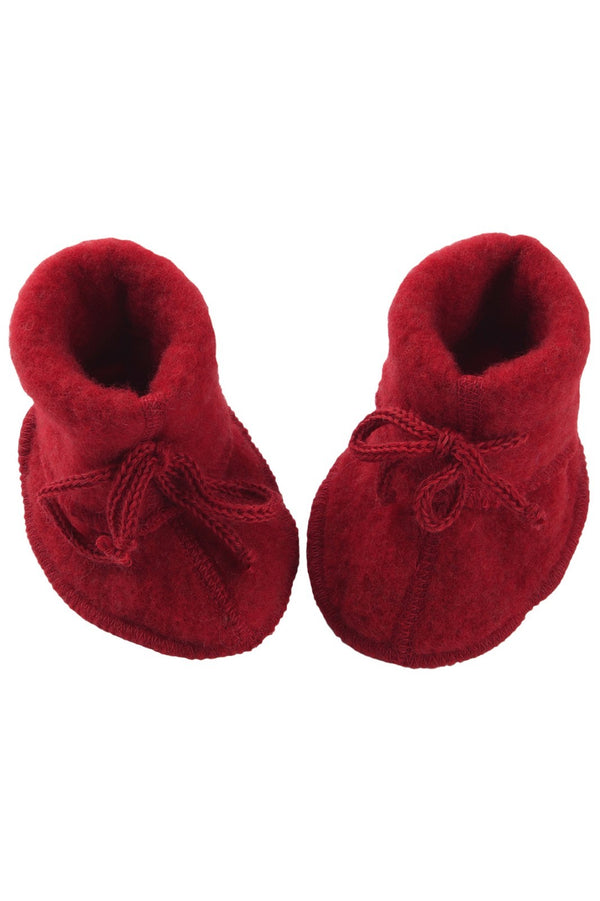 Buciki z wełny merino blue Engel Natur