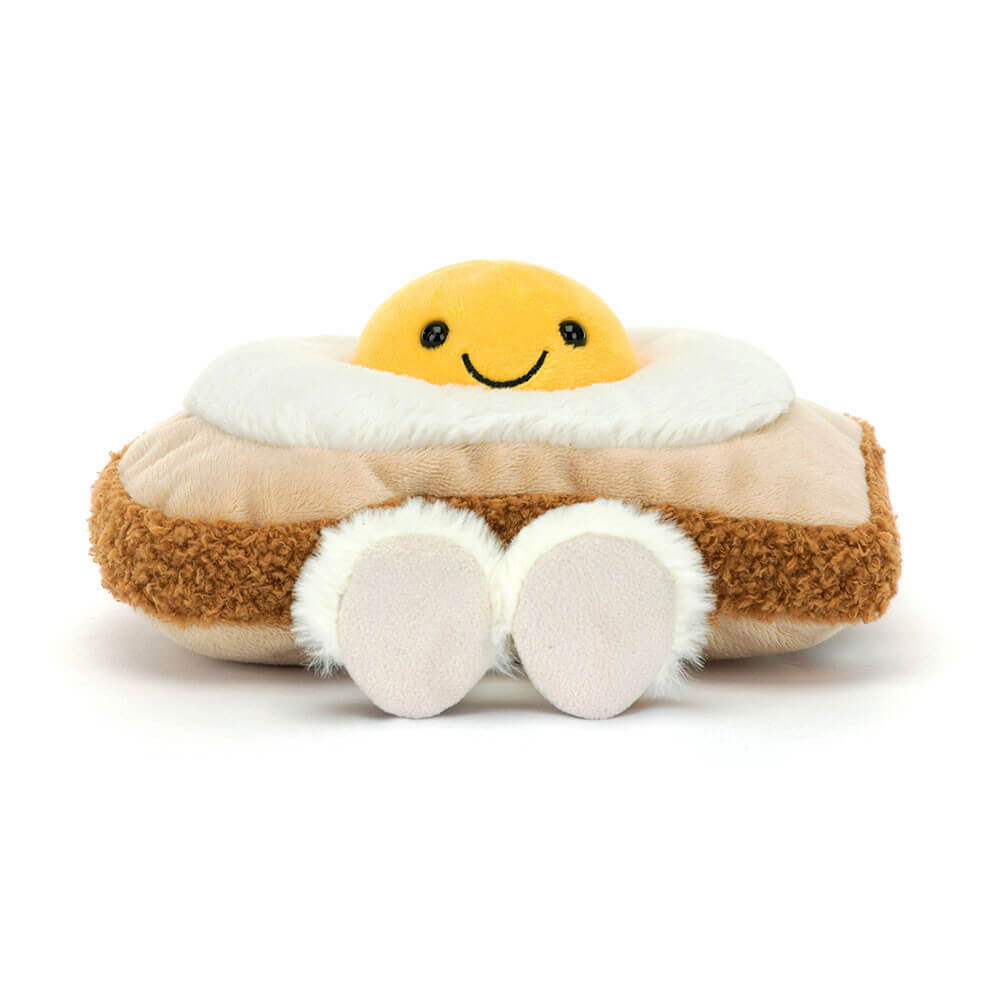 Wesołe Jajko Sadzone na Toście 16 cm - Jellycat