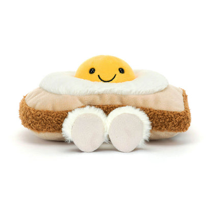 Wesołe Jajko Sadzone na Toście 16 cm - Jellycat