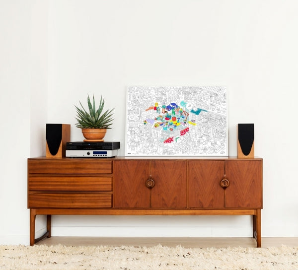 Gigantyczna kolorowanka 100x70 Kids Life