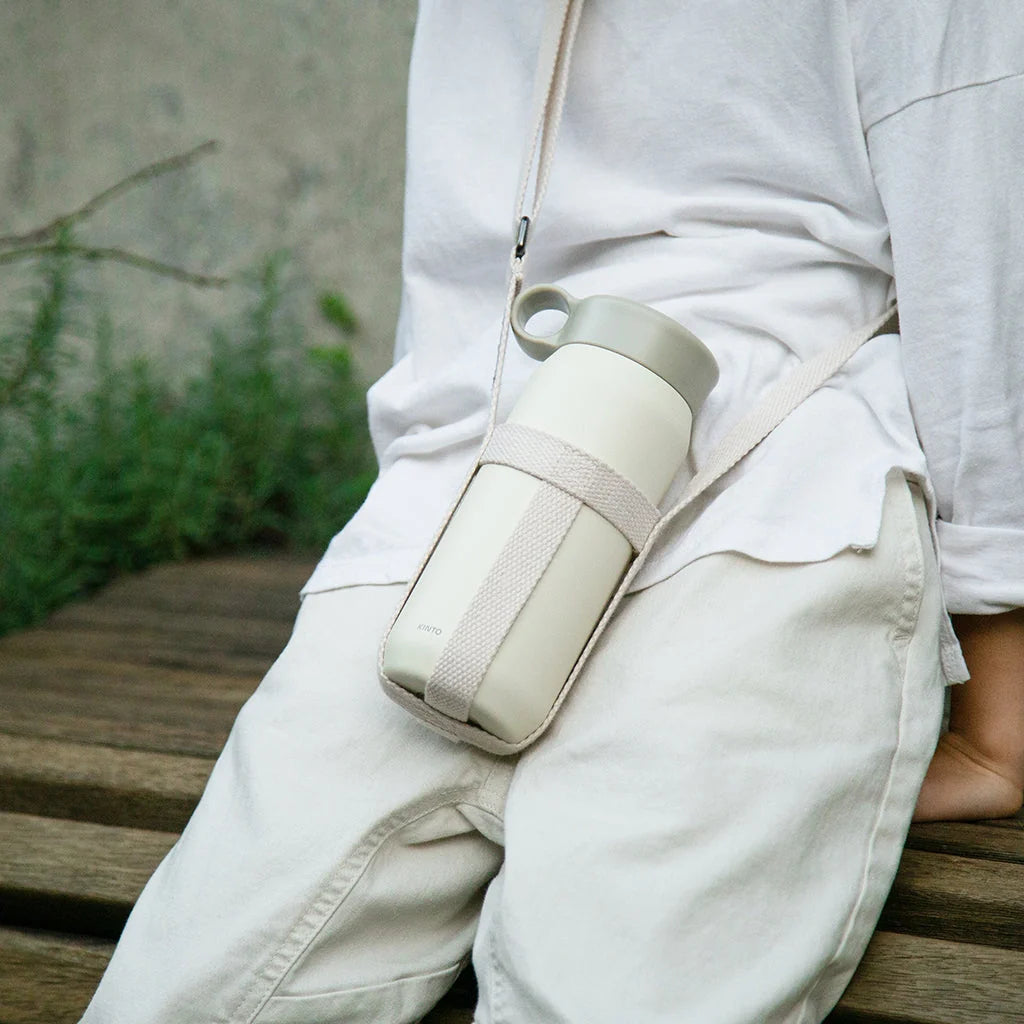 Bidon Play Tumbler 480 ml - White - Kinto