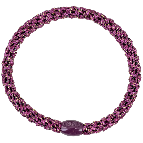 Gumka do włosów SLIM GRAPE GLITTER