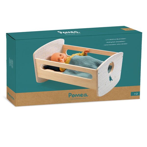 Drewniana Kołyska Dla Lalek