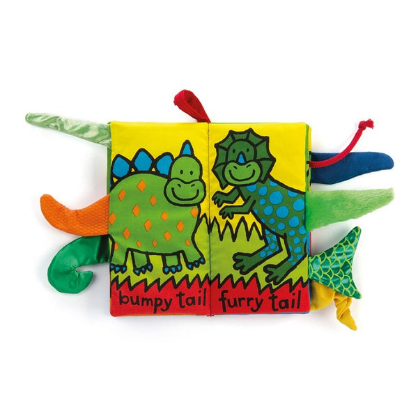 Książeczka sensoryczna Dino Tails Jellycat