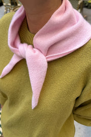 Kaszmirowa bandana baby pink